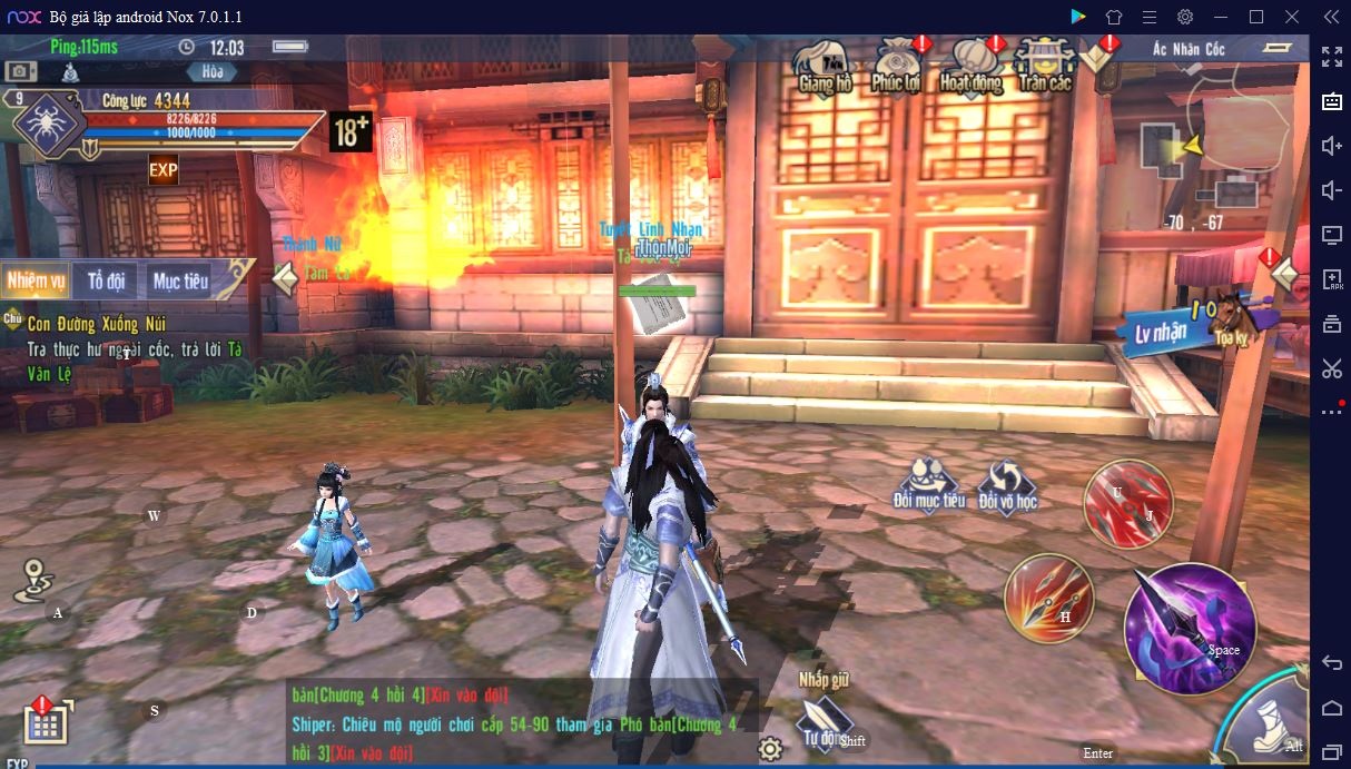 Môn phái nào mạnh nhất trong game kiếm hiệp cửu âm chân kinh